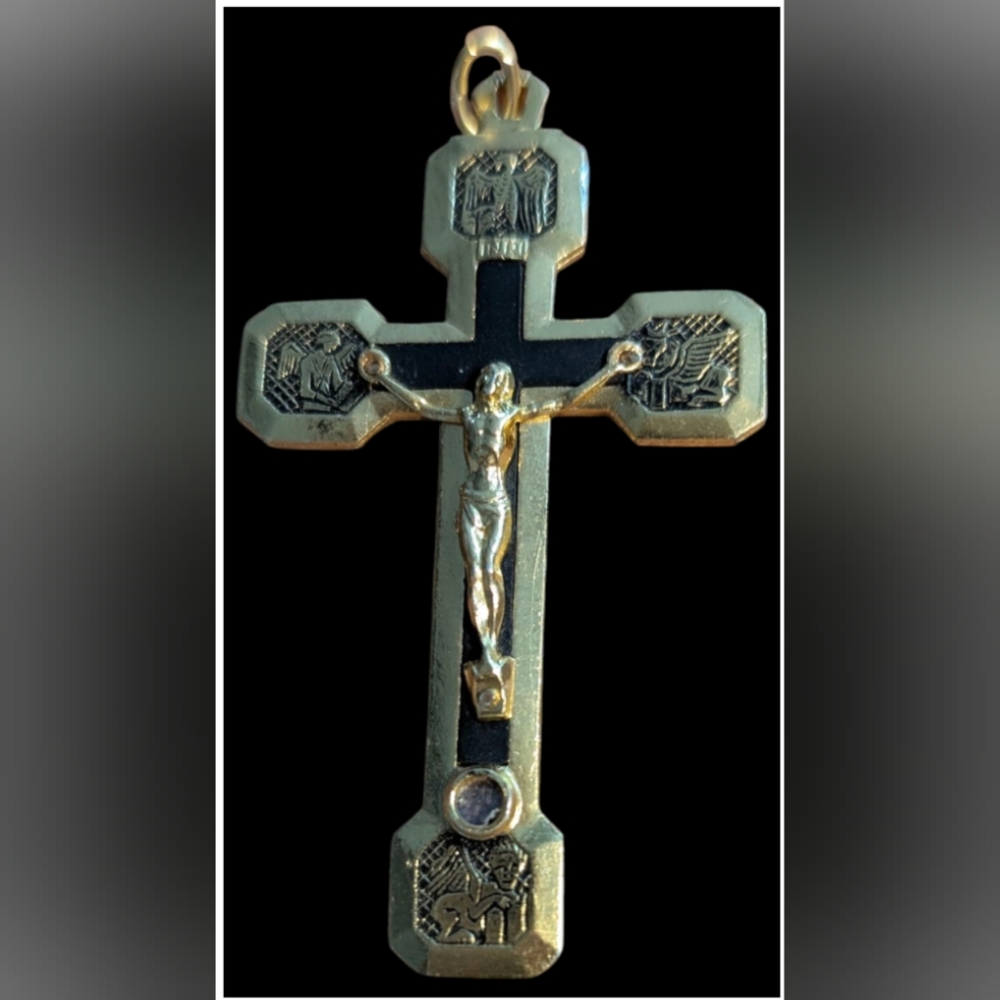 Vintage Stations Of The Cross Crucifix